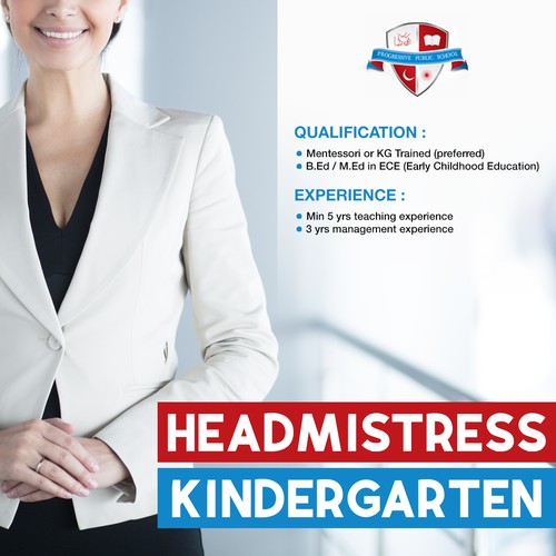 Job Ad for School