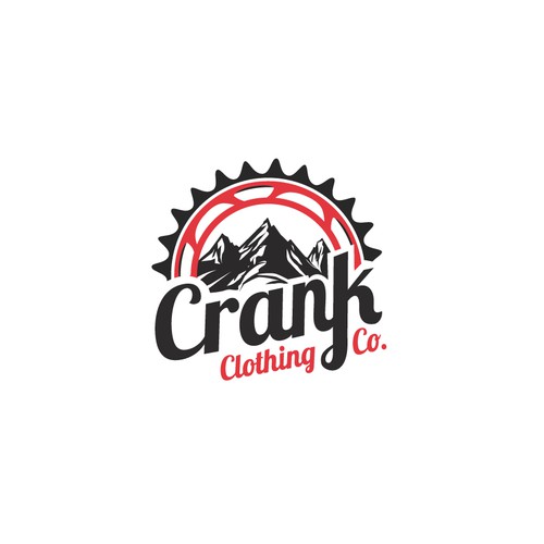 Logo 4 Mountain bike Shirt Co. Crank Clothing Co.