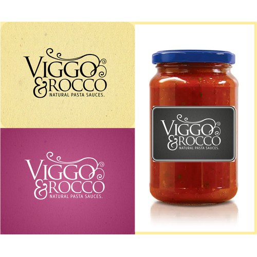 bold, classic and high-quality logo design for pasta sauce