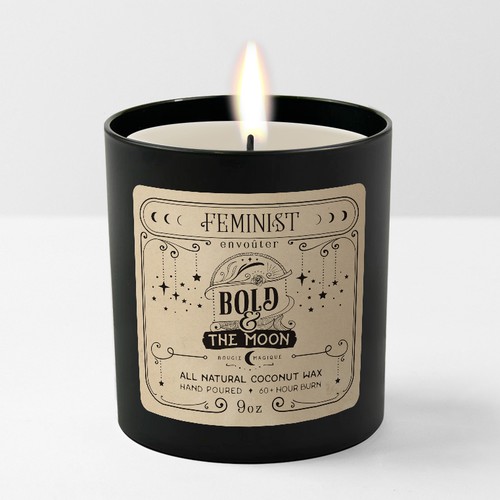 Label for a candle line