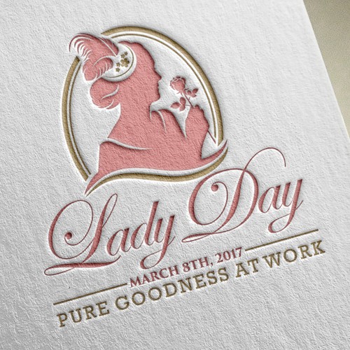 Beautiful and Classy Lady Day Logo