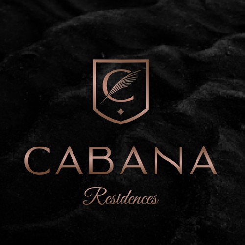 Logo for a luxury tropical resort in Florida, USA.
