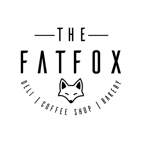 The Fat Fox Deli, Coffee Shop, and Bakery Logo