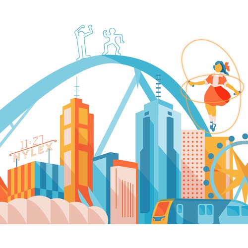 Melbourne Illustration