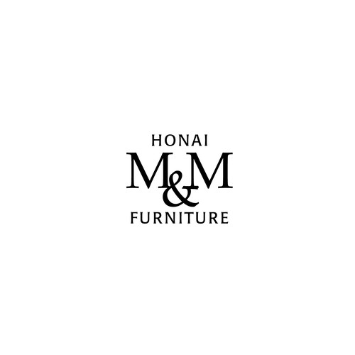 Classic logo for a rustic contemporary furniture manufacturer.