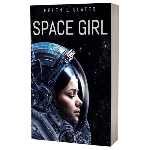 Book cover design - Space Girl by Helen E Slater