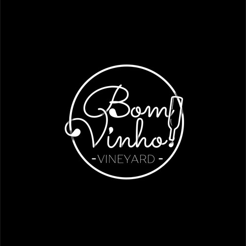 Logo for wineyard, wine logo