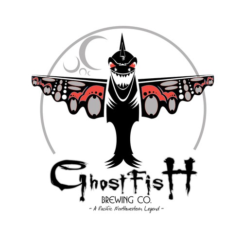 logo for GHOSTFISH BREWING COMPANY