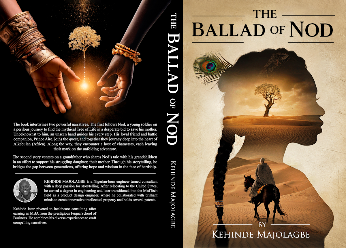 Book cover Design for the Ballad of Nod