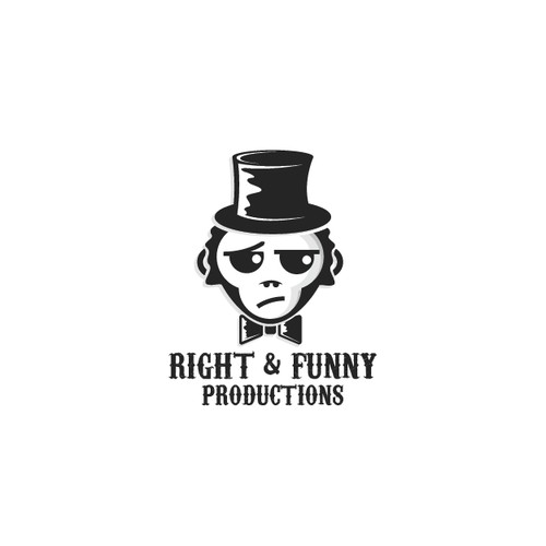 Youthfull vintage logo for a comedy show