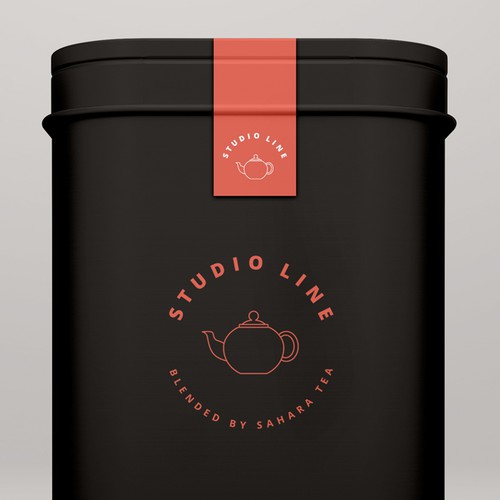 Logo concept for premium tea range