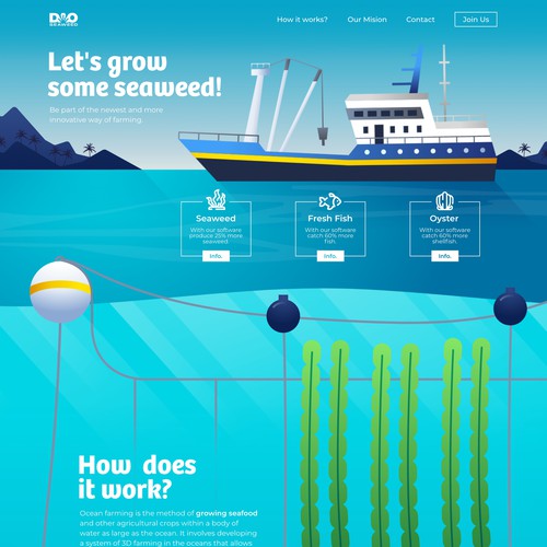 DAO Seaweed Web Design