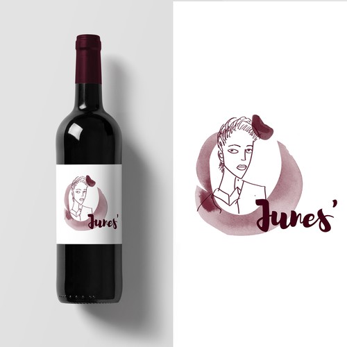 Logo for wine company