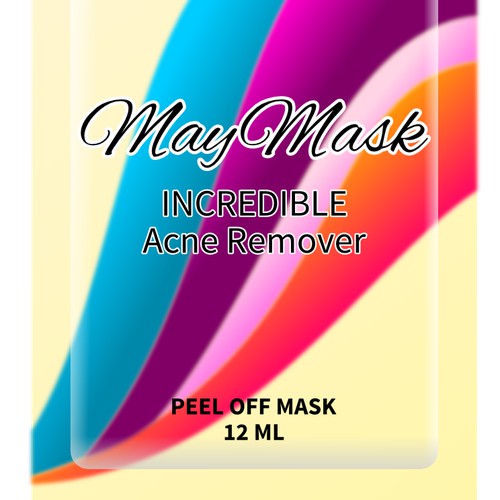 Package design for acne remover product