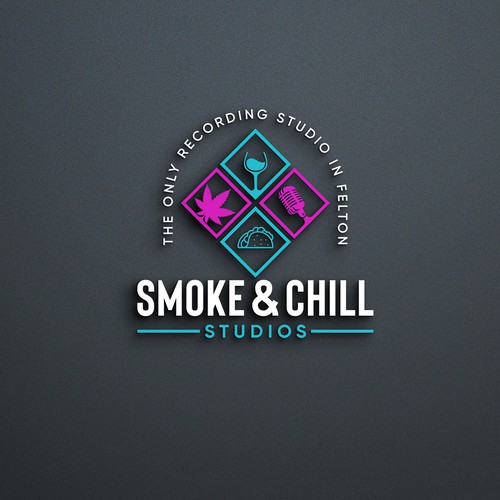 Smoke & Chill Studios Logo Design