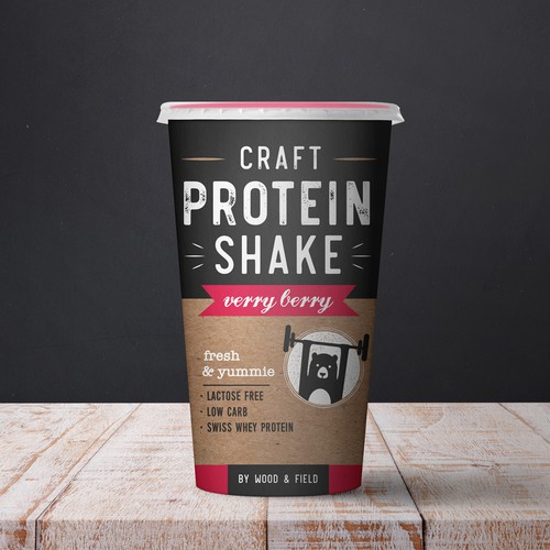 Craft Protein Shake / verry berry