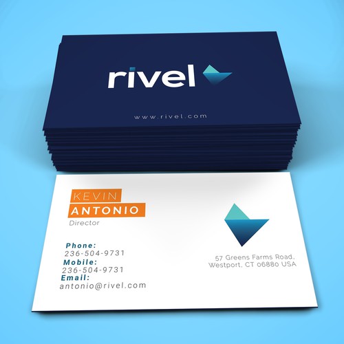 Rivel Business Card Design