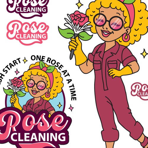 I Dream of Jeannie Meets Modern Cleaning Chic” Tone: Playful, retro, feminine, magical, and a little cheeky.