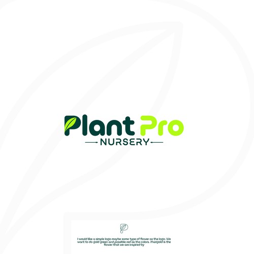 Plant nursery logo