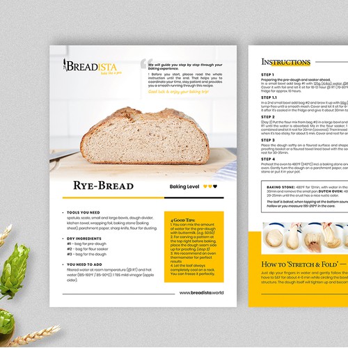 Recipe Card Design