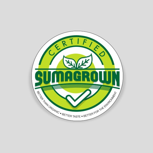 Logo/visual idenity for Sumagrown global certification program!