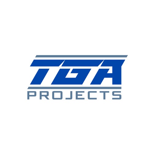 Concise concrete logo for landscape and excavation business