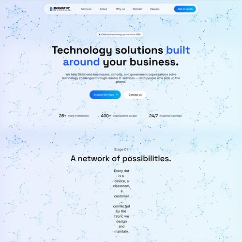 Animated & Interactive website design