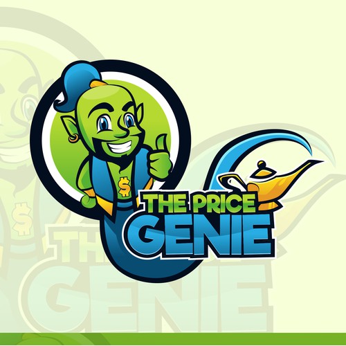 Creative Logo of Genie for Home Services Industry