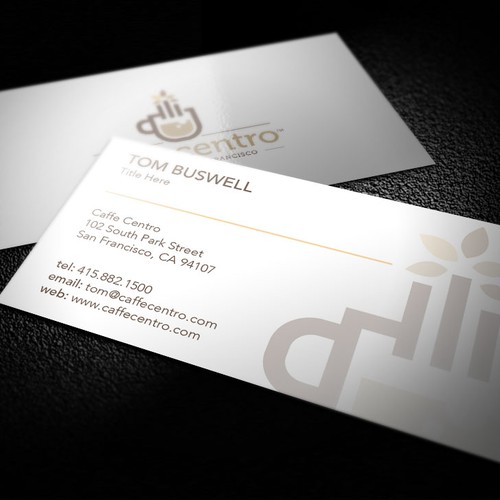 San Francisco Cafe Logo and Business Card