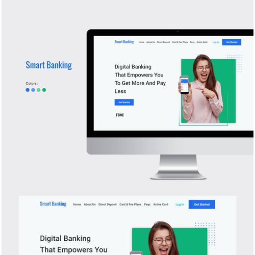 Landingpage SmartBanking apps