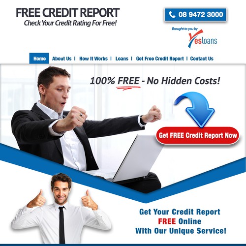 free credit report redesign