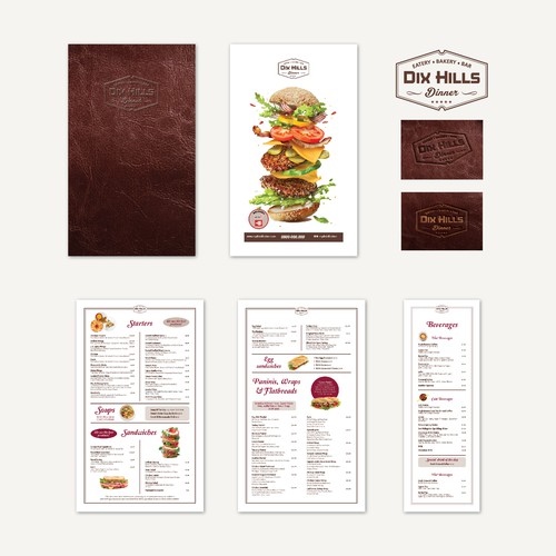 Restaurant classic Menu