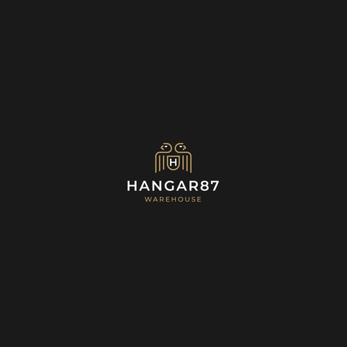 Logotype for Hangar 87 - Warehouse