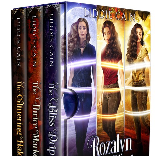 Box set design - Rozalyn Hunt Series by Liddie Cain 