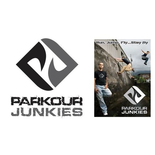 Create the next logo for Parkour Junkies a.k.a. PJ's