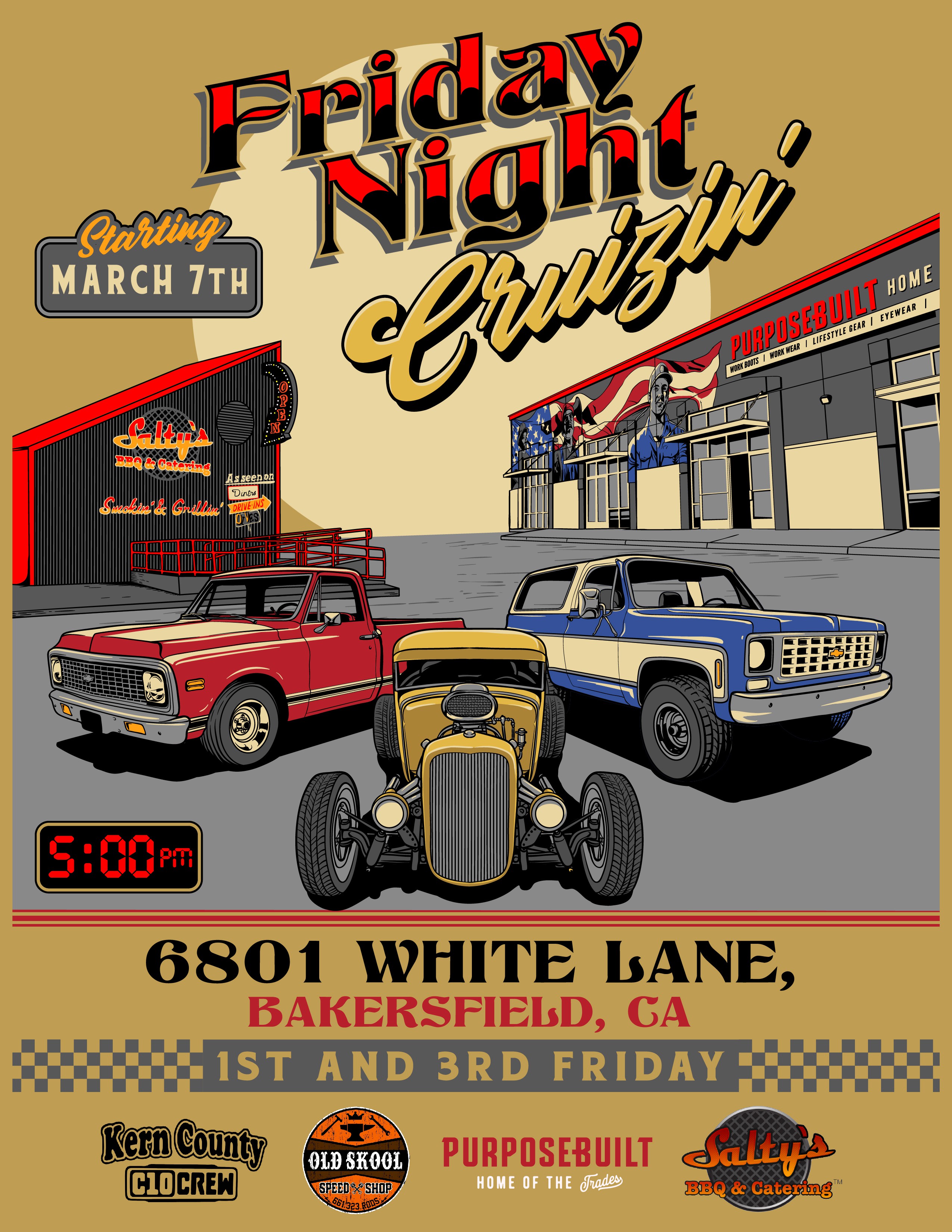 Flyer for Car Show