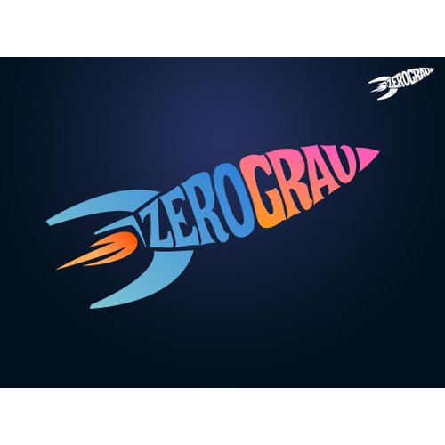 Nice, friendly logo for Zero Grav