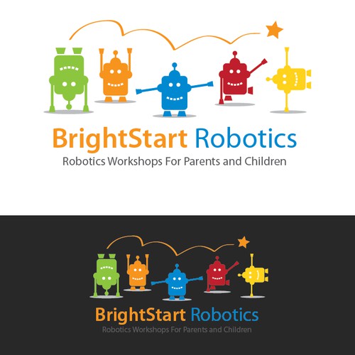 Create the next logo for BrightStart Robotics