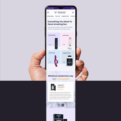 Fresh & Modern Homepage