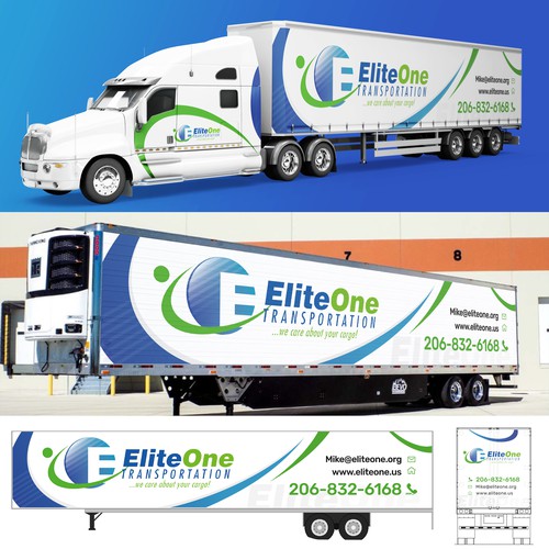 Elite one Truck branding