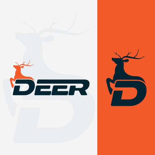 Deer Logo Design Concept