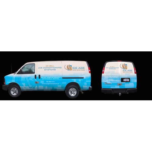 Ice Age Mechanical - Van Wrap