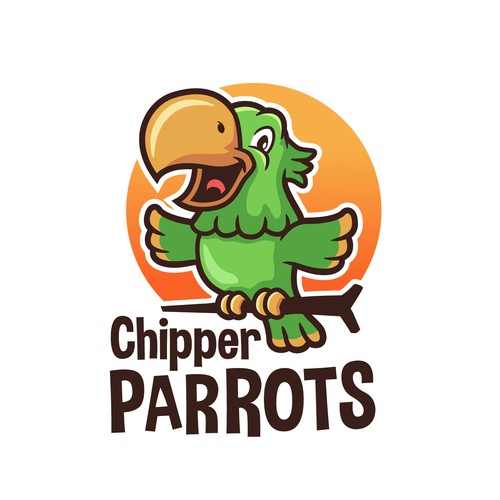 Chipper Parrots logo