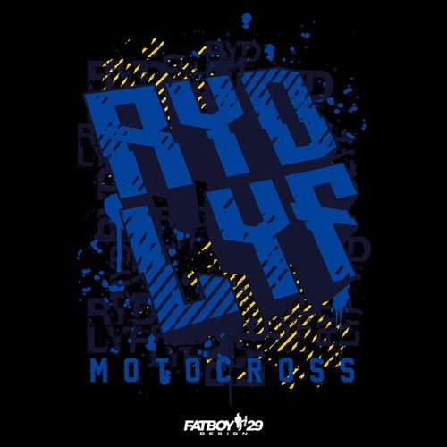 T-shirt Design for a Motocross Company