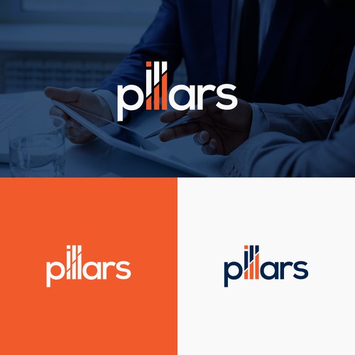 Pillars Logo Design