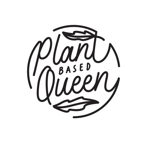 Plant Based Queen Typography