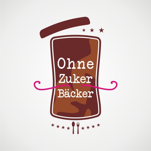 Create a logo for a new brand of low-carb cakes and cookies
