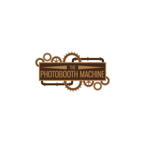 Create a nostalgic, steampuck inspired logo for The Photobooth Machine