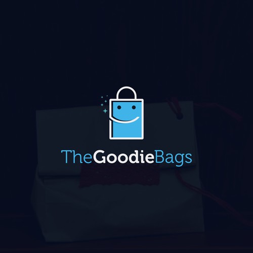 concept logo for The Goodie Bags