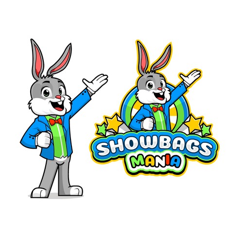 Fun and Vibrant logo for Showbag Mania